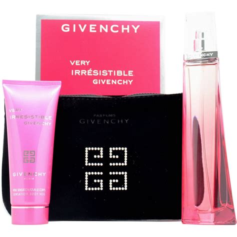 givenchy perfume gift sets|very irresistible Givenchy gift set.